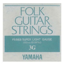 Yamaha FS553 Acoustic Guitar for Rose Strings 3 Strings x 2 Pieces