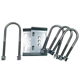 WFO Concepts 1971-1976 Dana 44 Front U-Bolt and Spring Plate Kit for 2.75" Axle Tube