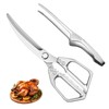 Heavy-Duty Kitchen Shears BBQ Tongs Set – Multipurpose Poultry Shears丨Non-Slip