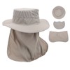 Fishing Hat Nylon Breathable Sun Protection Caps with Neck Flap