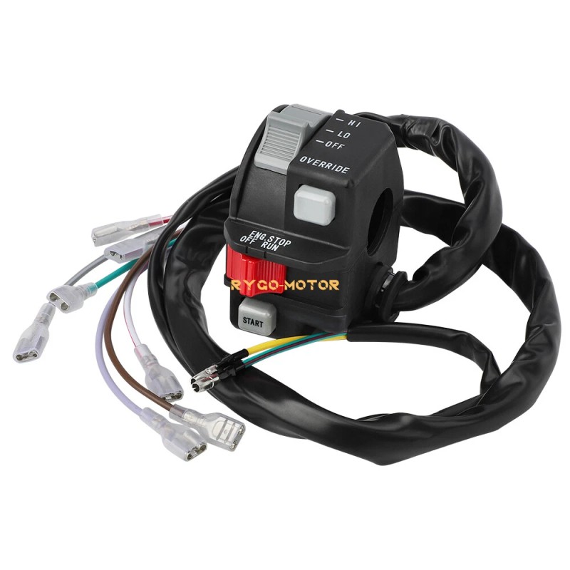 M MATI Handlebar Start Switch Control For Polaris Magnum 425