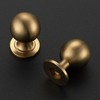 Ravinte Decor 12 Pack Champagne Bronze Cabinet Knobs, Round Ball