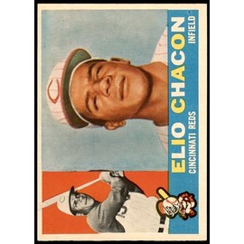 1960 Topps # 543 Elio Chacon Cincinnati Reds (Baseball Card) NM Reds