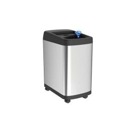 ELLO&ALLO 13 Gallon Kitchen Trash Can with Roll Up Lid, Automatic Touchless