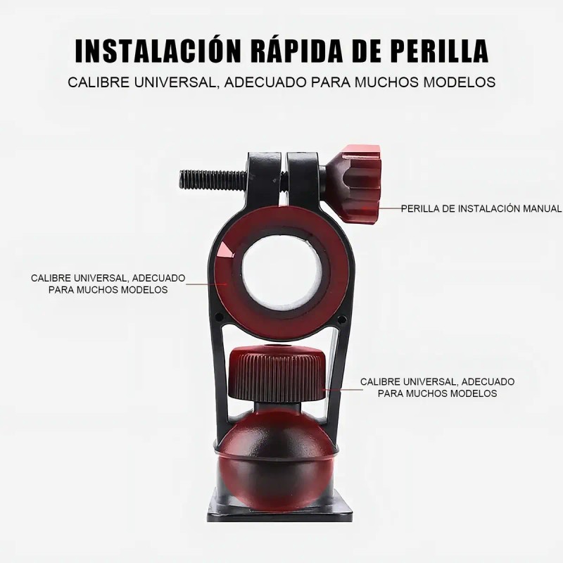 Soporte Para Celular Moto Bicicleta Savefree Fijación Segura Negro