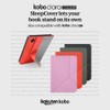 Kobo Clara Colour/BW SleepCover Case | Cayenne Red | Sleep/Wake