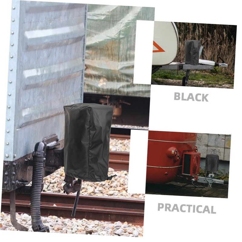 Ciieeo Rv Jack Cover with Adjustable Drawstring Protective Cover for