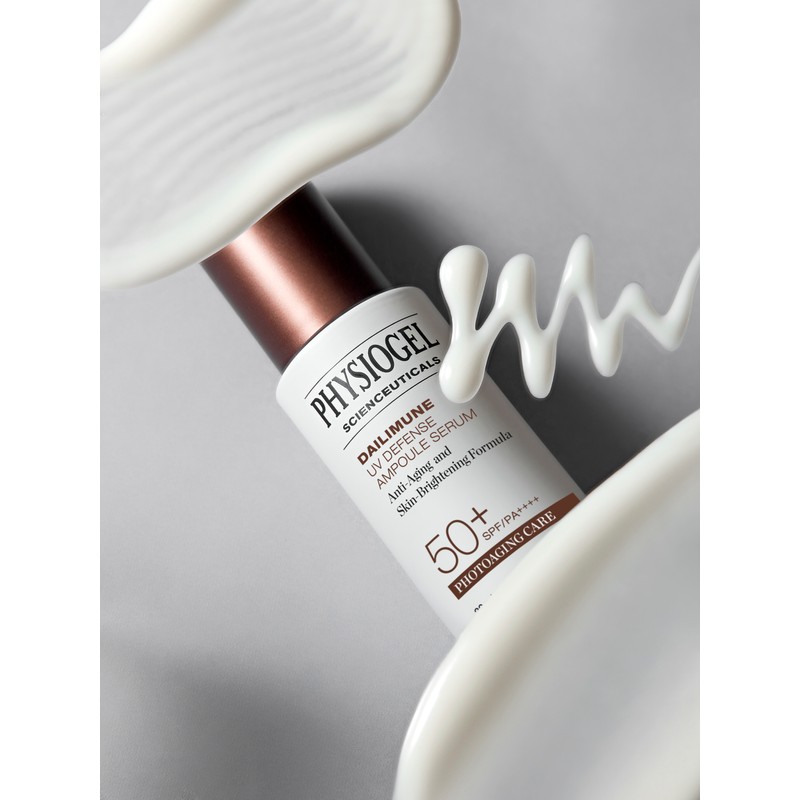 피지오겔 사이언수티컬즈 데일리뮨 UV 디펜스 앰플 세럼 SPF50+ PA++++, 30ml,