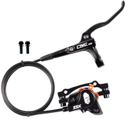 CNCLOL Mountain Bike Hydraulic Disc Brakes,MTB Hydraulic Brakes Front（Right） 800mm/Rear（Left） 1450mm For Bicycle hydraulic brake.