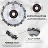 TWOMEM 4 Inch Wood Carving Chain Disc 22 Teeth with