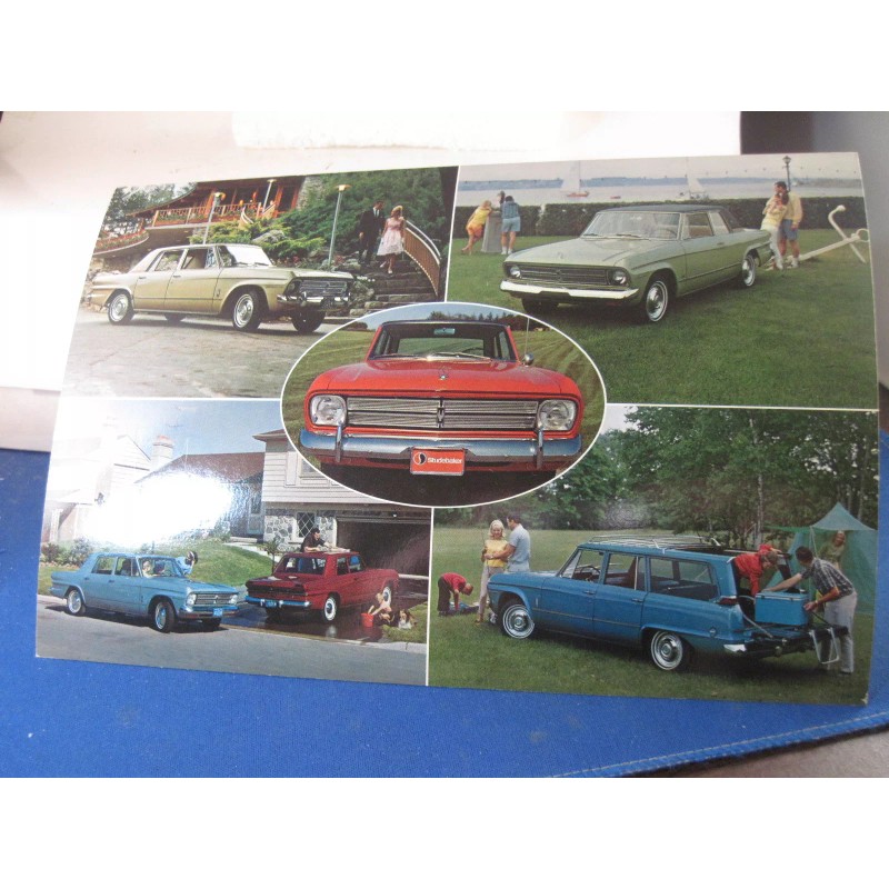 Studebaker 1966 6x9in. postcard--