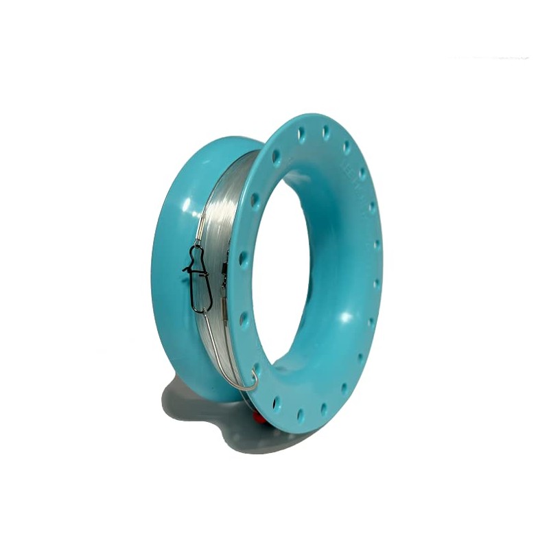 Hand Reel Cuban YOYO 6" hook keeper with 40 Lb