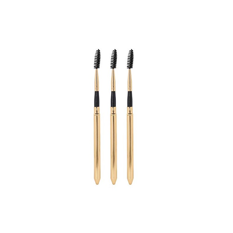 Sistema de cepillo de la pestaña 3Pcs, Spoolie portátil reutilizable