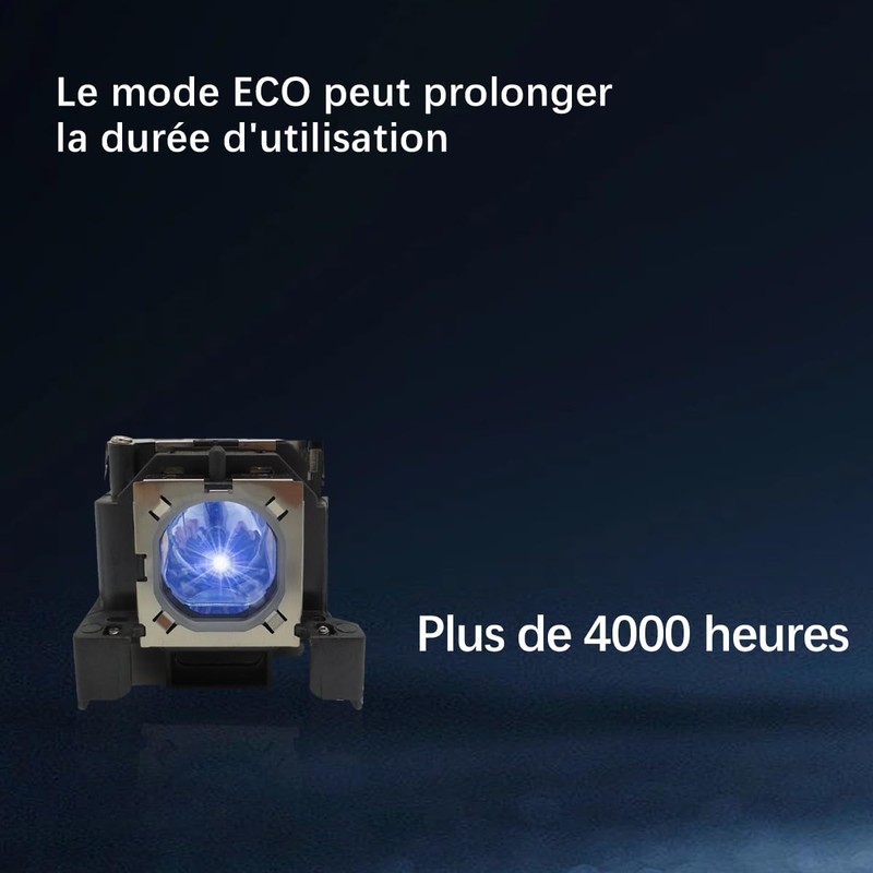 Poxtedsr PRM30-LAMP Projector Replacement Lamp Compatible with Promethean PRM30 PRM30A