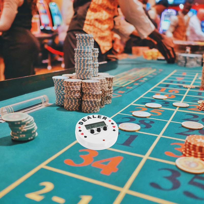 TOYANDONA Poker Timer Chess Timer Clock Timer Countdown Cooking Timer