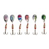 12Pcs Trout Lure Flashing Sequin Efficient Stainless Steel Bass Fishing