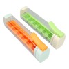 2PCS Ice Cube Trays 6 Grids Easy Release Reusable Ice