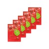 Entel disposable moisture glow skin care face pack mask pack collagen 10 sheets 5 sets / 엔텔 일회용 수분 물광 스킨케어 얼굴팩 마스크팩 콜라겐 10매 5세트