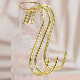 S-Hook Gold 10cm S-Hook 4ea