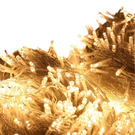 ZOIC 500 LED Christmas Wedding Party Fairy String Lights Lamp 100 Meters (328 feet) 8 Modes 31V Memory Function Warm White