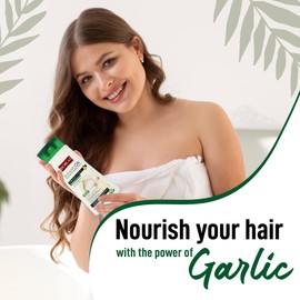 BIOBLAS Bioblas Garlic Shampoo - Odorless & Unscented Hair Growth Shampoo for Men & Women - Clarifying Shampoo to Cleanse Hair, Roots & Scalp - Hair Thickening & Anti Thinning Shampoo (1 Pack)