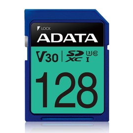ADATA Memoria SD XC Pro 128GB UHS-I Clase 10 ASDX128GUI3V30S-R