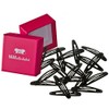 HAARallerliebst Hair Clips Oval (Pack of 20 | Black |