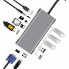 USB C Hub 11 in 1 HD Multimedia Interface VGA