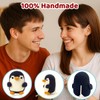 Love Romantic Gifts for Him Her Boyfriend Girlfriend, Crochet Penguin
