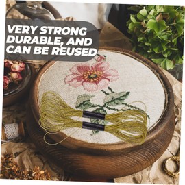 VILLFUL Metallic Embroidery Floss 36 Rolls Dmc Embroidery Thread Sewing Threads Ideal for Home Decor Random Color