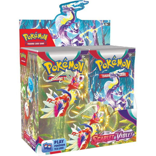 Pokémon TCG: Scarlet and Violet Booster Display Box (36 Booster Packs)