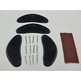 HOON Shoe Heel Repair Kit Mini 4-piece Set, Fits Worn Heels, Anti-slip Effect and Safe