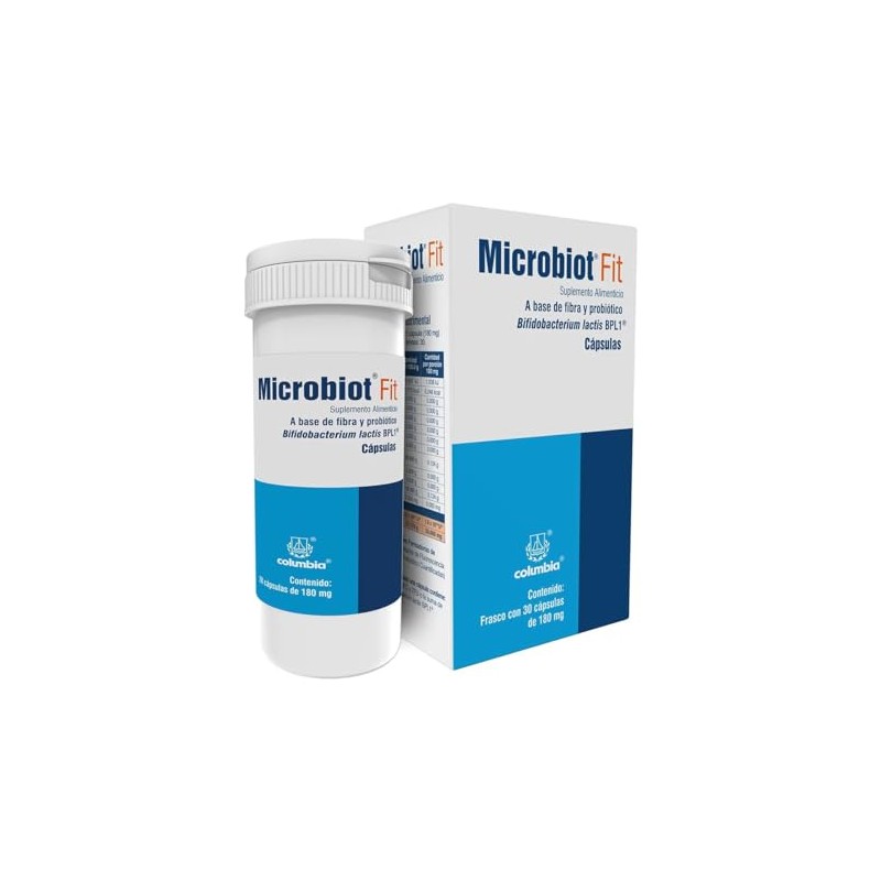 Microbiot Fit 30 Caps, Bifidobacterium Lactis Bpl-1