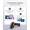 Inateck 2D Bluetooth Barcode Scanner AI Wireless QR Code W/