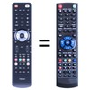 Ersatz Fernbedienung für Clarke Tech C-Tech HD4100 HD5000 HD5100-C Set