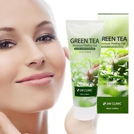 3W moisture peeling gel 180ml green tea moisture peeling gel dead skin scrub exfoliation peeling cream / 3W 수분 필링젤 180ml 녹차 모이스쳐 필링젤각질스크럽각질제거필링크림