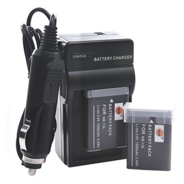 DSTE 2pcs NB-13L NB13L Battery and Charger Compatible with Canon PowerShot SX740 HS, SX620 HS, SX720 HS, SX730 HS, G7X, G7 X Mark II, G7 X Mark III, G9X, G9X Mark II, G1 X Mark III, G5X, G5 X Mark II