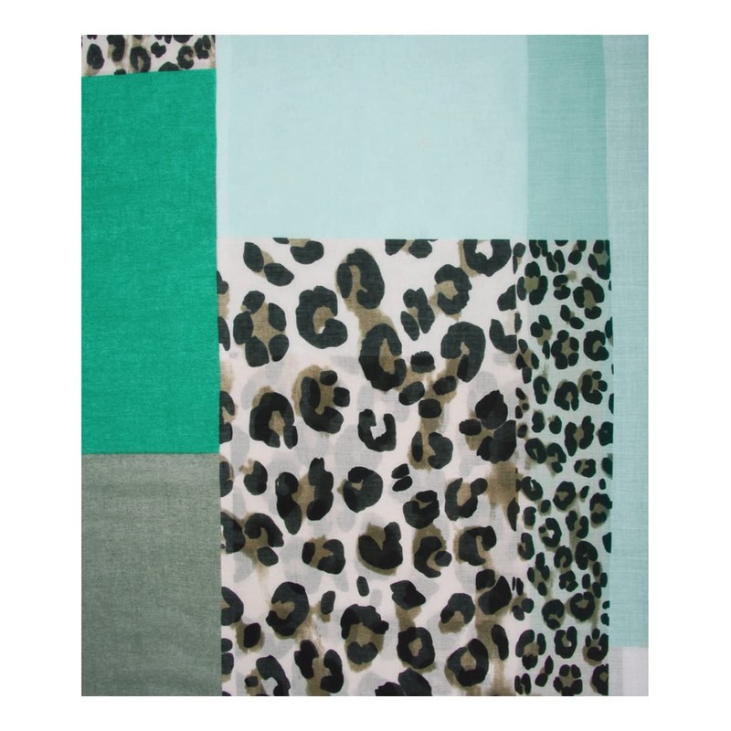 Majea Women's Loop Scarf, Various Colours, Fashionable - Green 14,