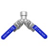 Beduan 304 Stainless Steel Hose Splitter 2 Way Y Garden