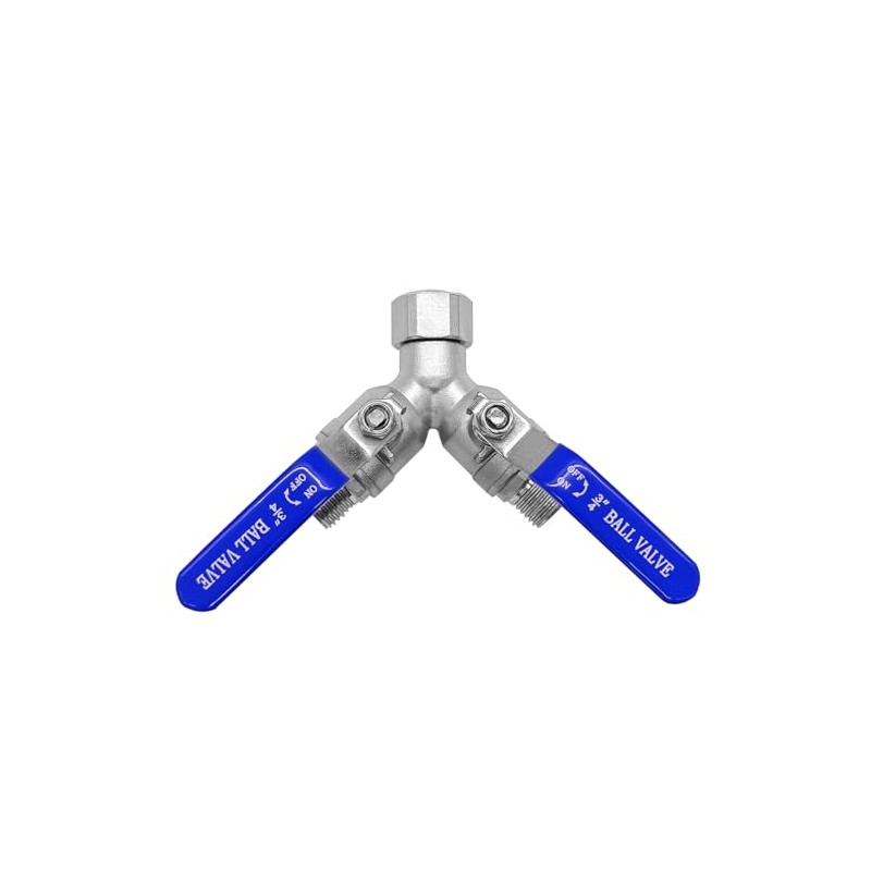 Beduan 304 Stainless Steel Hose Splitter 2 Way Y Garden