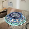 Wasise Round Cushion Covers - Floor Cushions Large Adults, 80×80