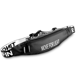 TACTICAL BIRD Fanny Pack Belt Bag for Women Men with 2-Zipper Pockets Gifts for Enjoy Sports Yoga Festival Workout Traveling Running Hands-Free Crossbody Wallets Waist Pack Phone Bag Fits All Phones