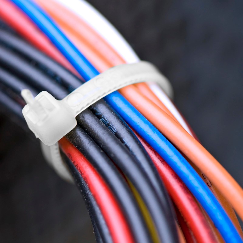 Dekton 100PC Cable Tie Set - 4.8MM X 250MM White