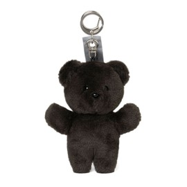 Milo Archive Fluffy Point Bear Keyring [Deep Brown]