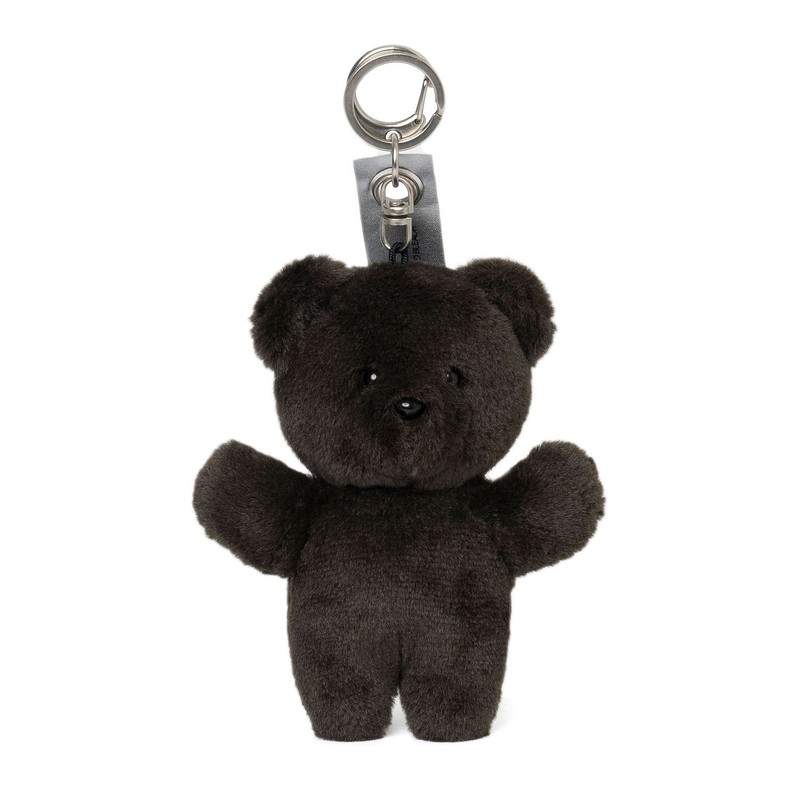 Milo Archive Fluffy Point Bear Keyring [Deep Brown]