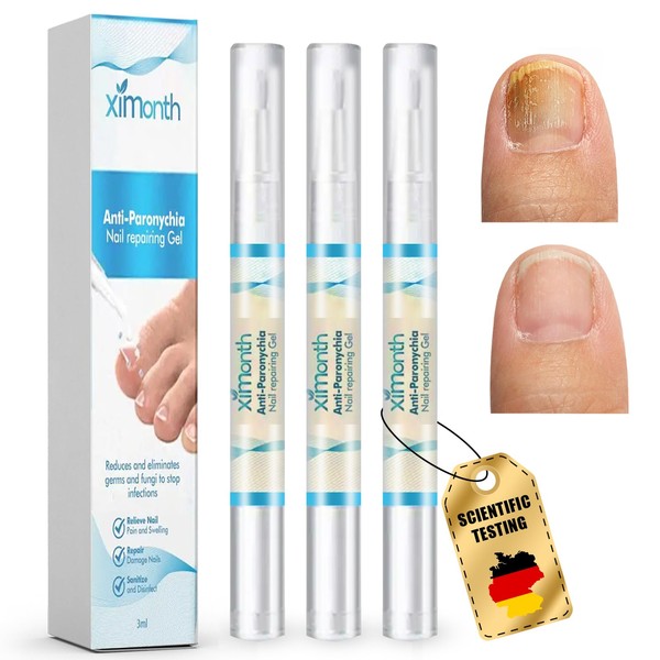 Pack of 3 Nail Care Pens, Deep Moisturising, Nourishing Brittle