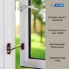 XFORT Viper Key Locking Cable Window Restrictor in Brown, Durable