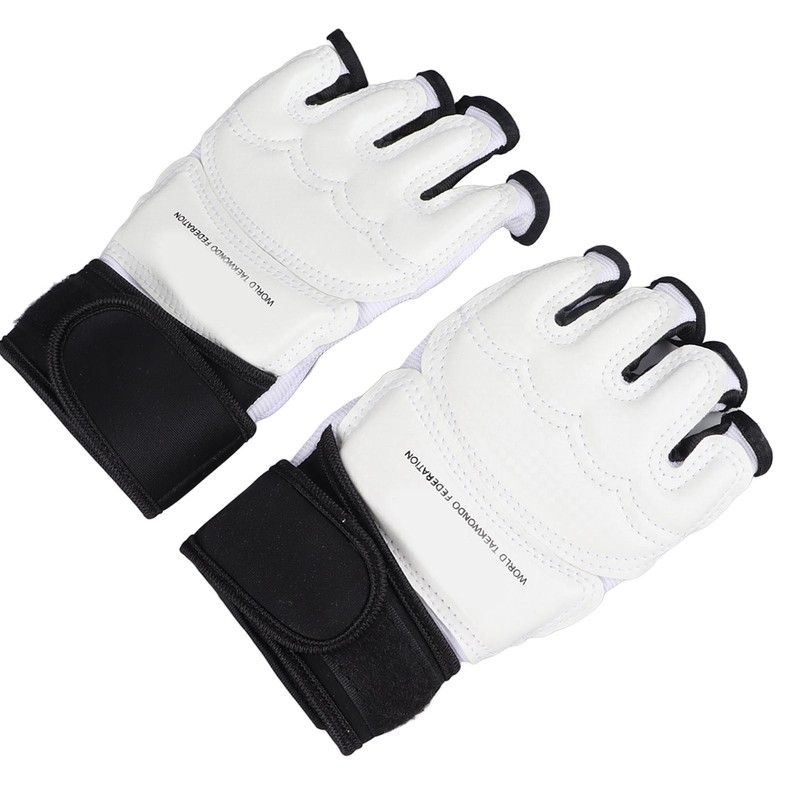 Half Finger Boxing Gloves Adjustable Comfortable for Kickboxing Fighting Punching