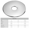 LUPANTER 1/4 x 1-1/4" Fender Washers,Stainless Steel Flat Washers,Made of