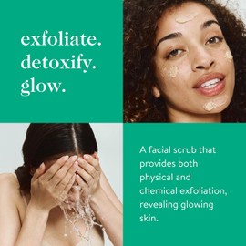 good.clean.goop- Exfoliante facial de frutas Exfoliante facial suave para suavizar la textura de la piel AHA Glyc